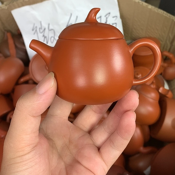 原矿朱泥茶具茶壶家用110