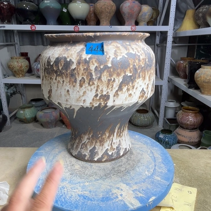 景德镇陶瓷花盆444