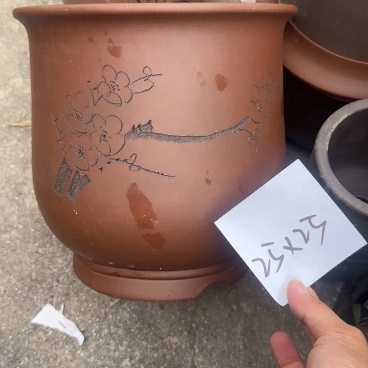 紫砂花盆特价清仓