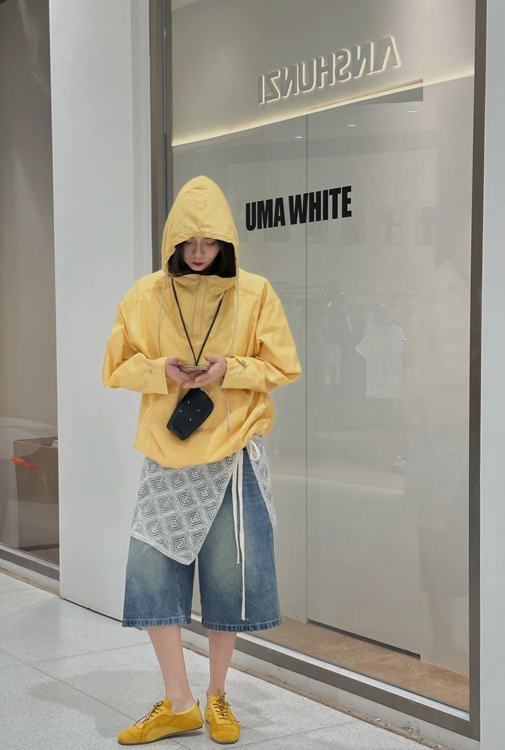 LY LAB 25SS春夏时尚高级多巴胺休闲防晒风衣73595