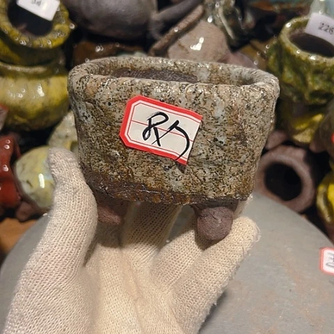 粗陶花盆制作就这样的