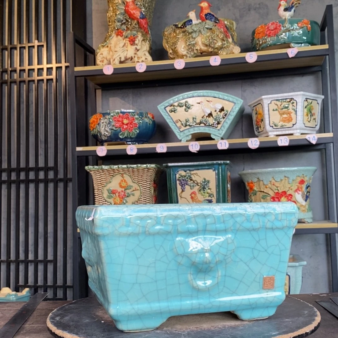 红陶h****n4豆青方盆