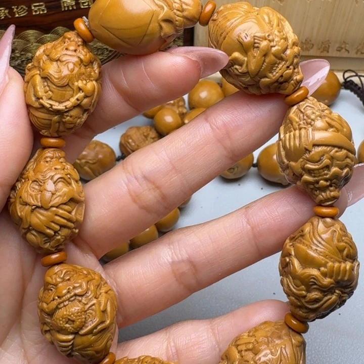 橄榄核手串/手链钟馗