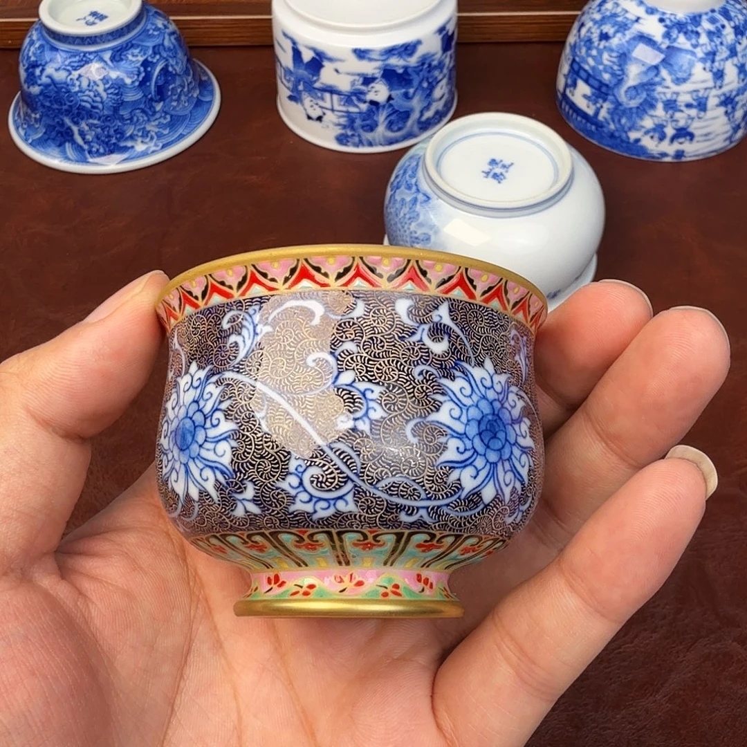 你***1景德镇全手工全手绘茶具