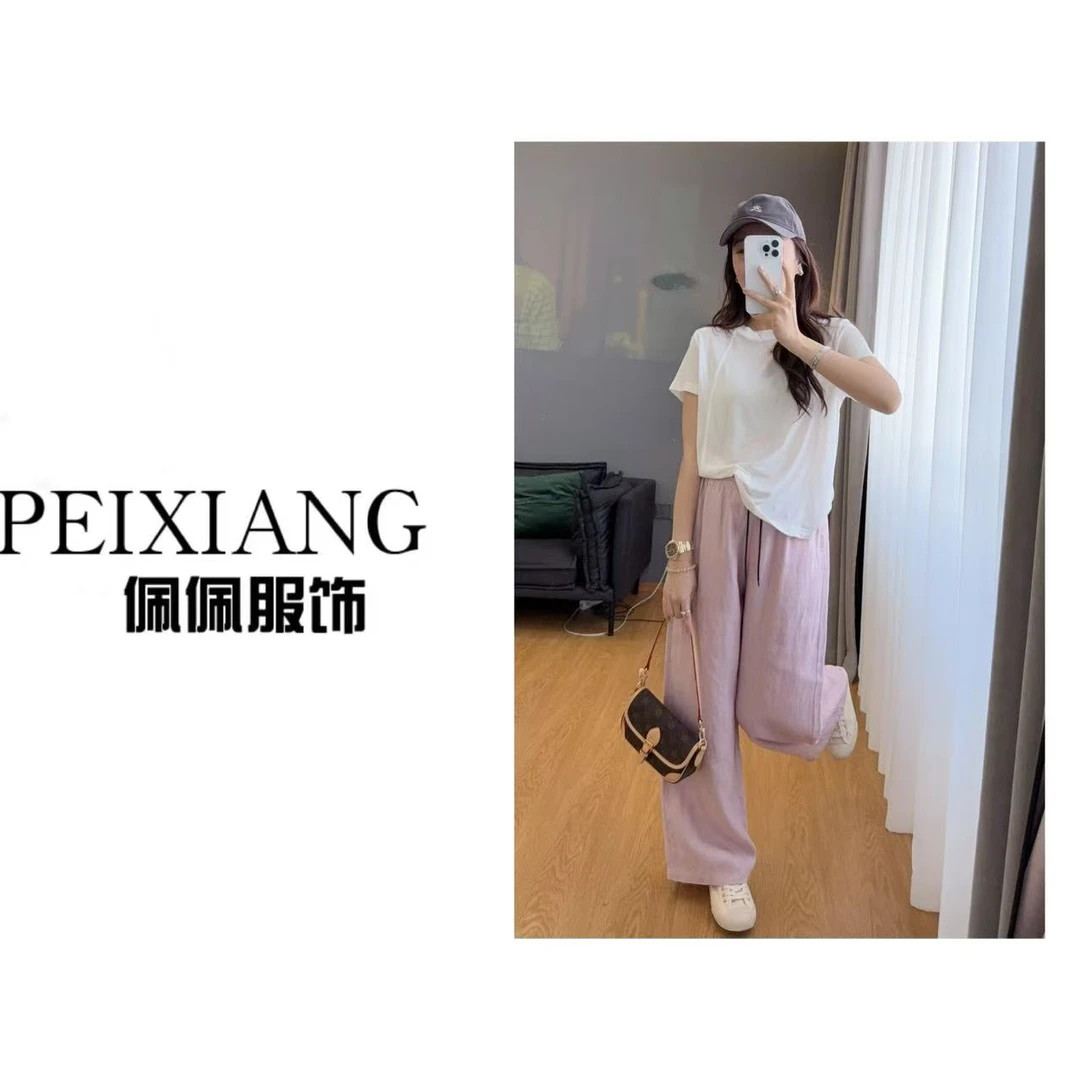 佩佩WA 【杠杠T】短袖T恤 T18986 6046037显瘦时尚休闲百搭夏季