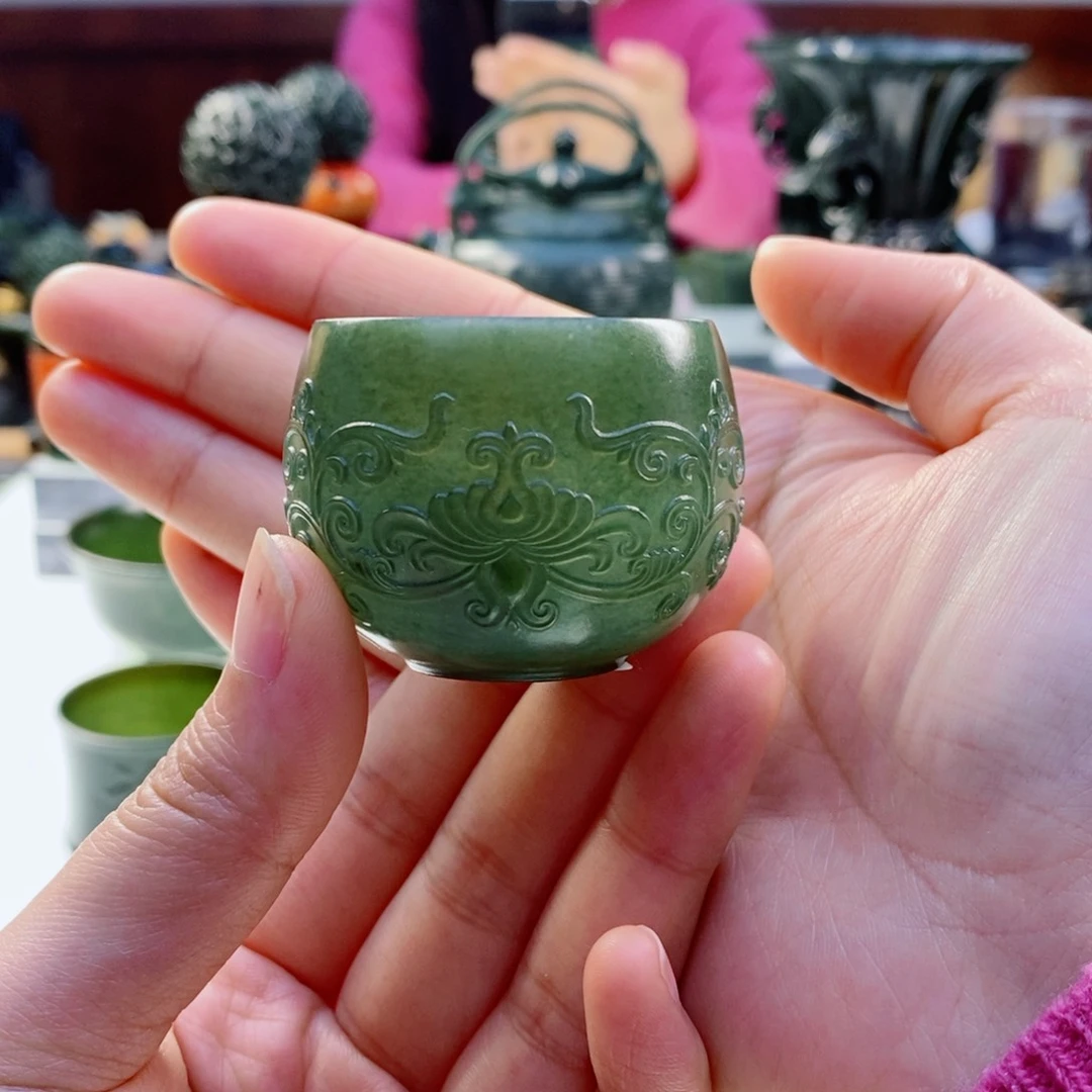 和田玉（青玉）摆件未镶嵌