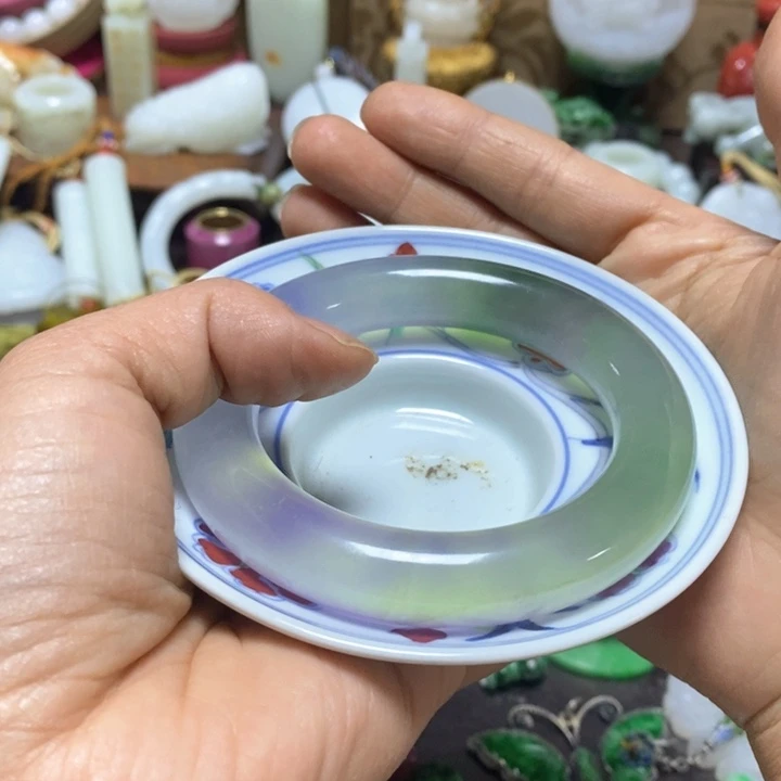 瓷片半**过精美好好看漂亮大器
