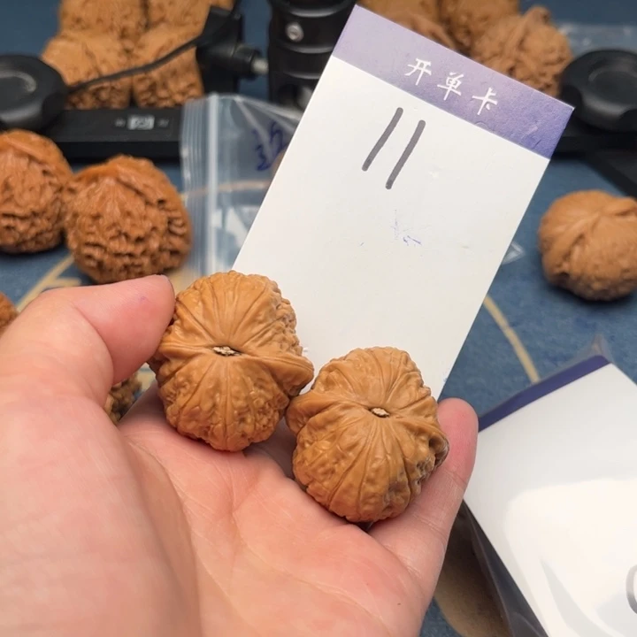 吊坠文玩核桃马*乾隆磨 35全品 11