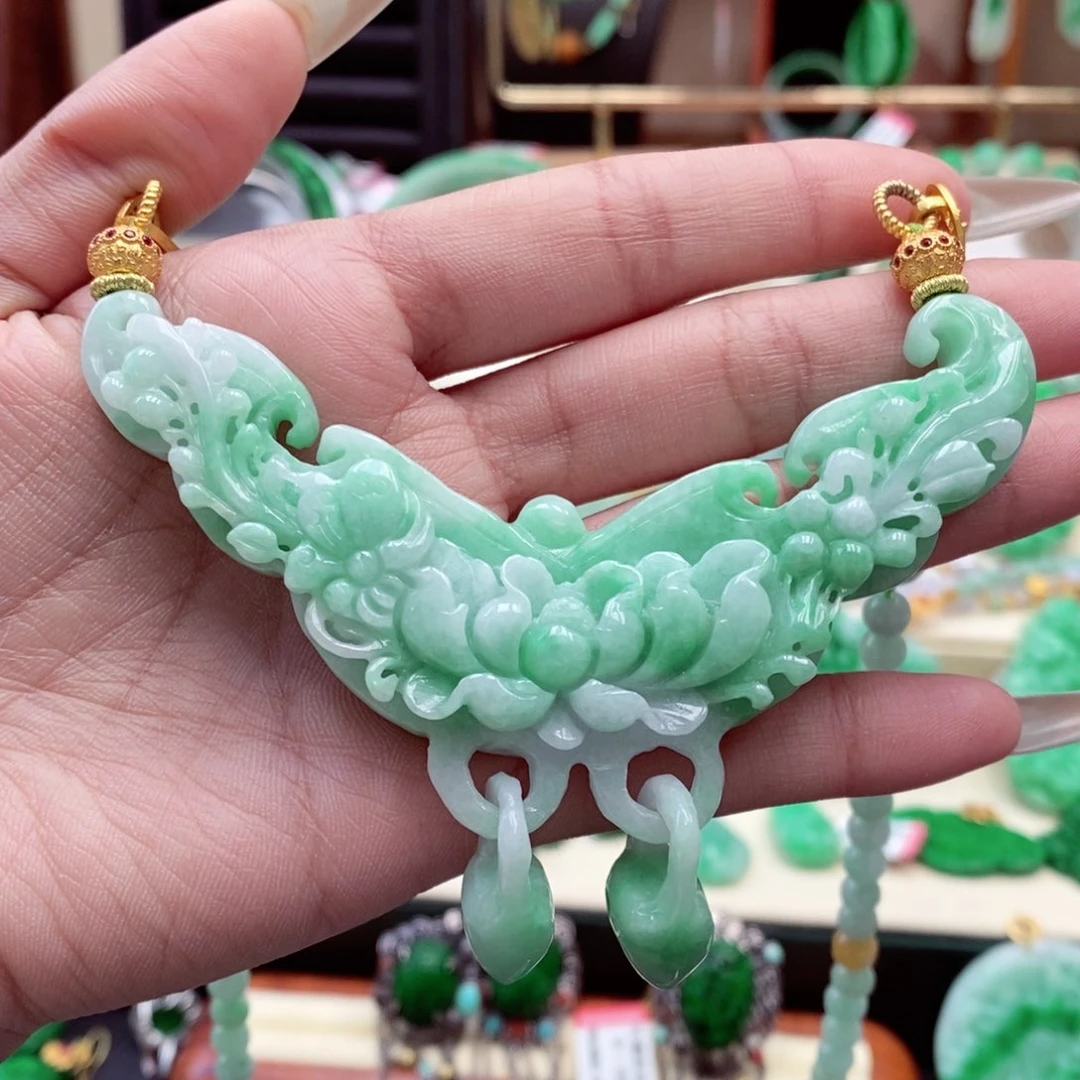 颈饰未镶嵌翡翠翡翠吊坠