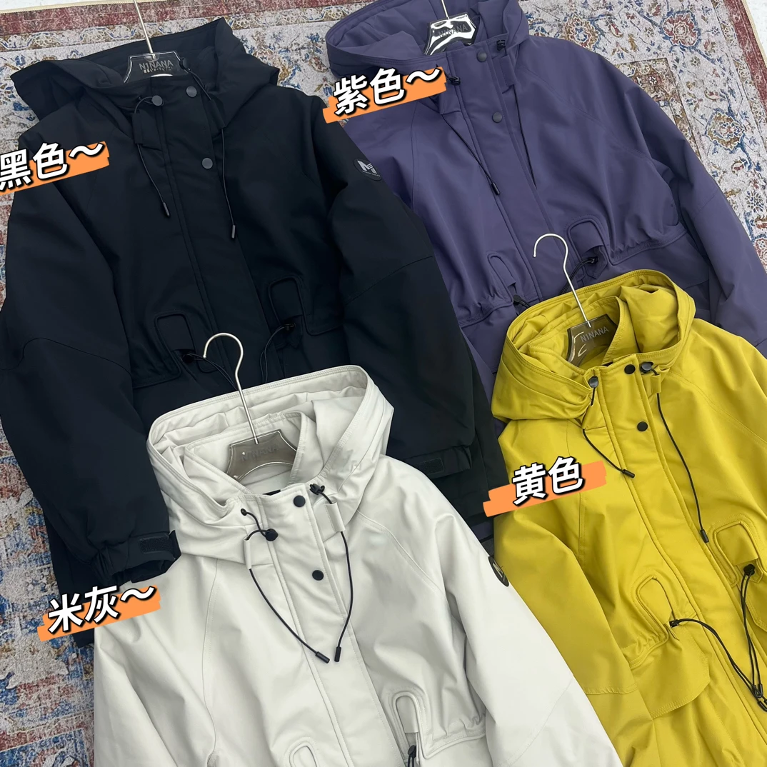 高货款【升级格纹面料防风保暖】一件可以过冬的加绒加厚派克服939