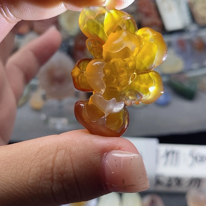 【闪购商品】未镶嵌吊坠定制玛瑙