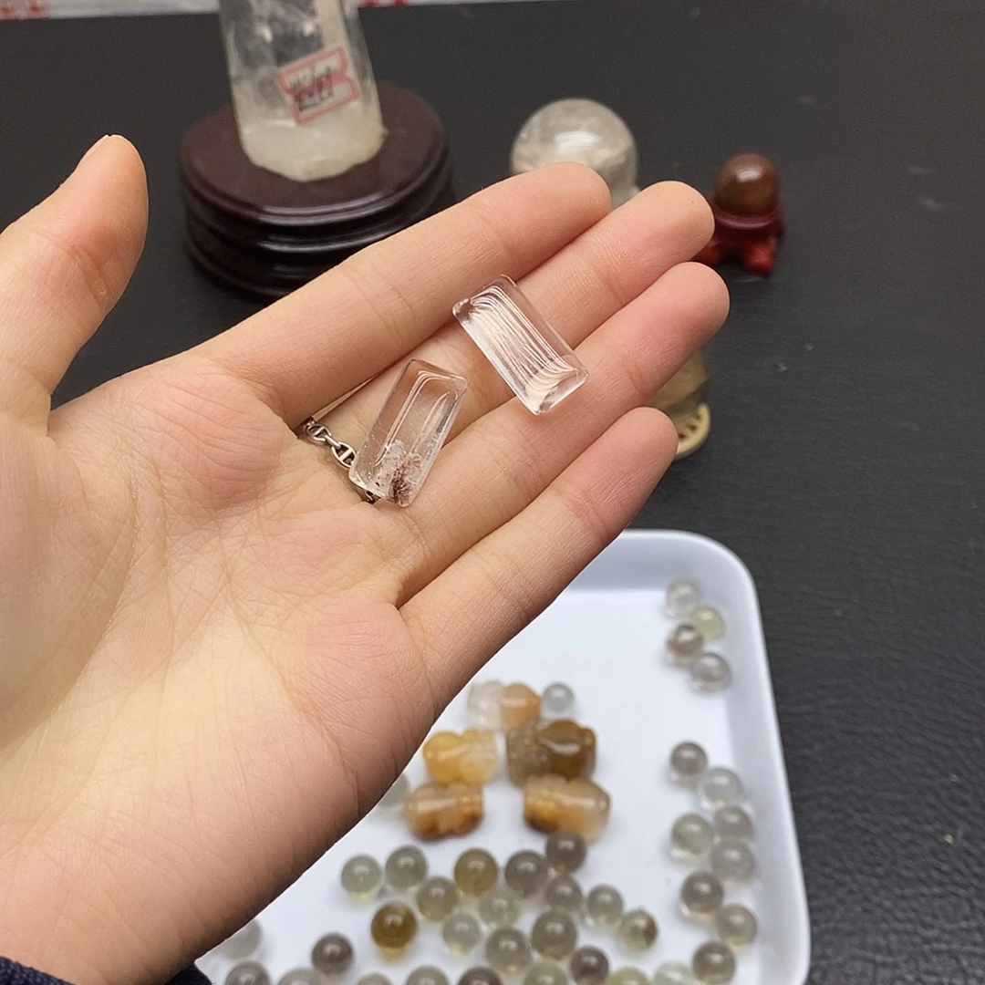 未镶嵌水晶珠宝半成品167水晶石