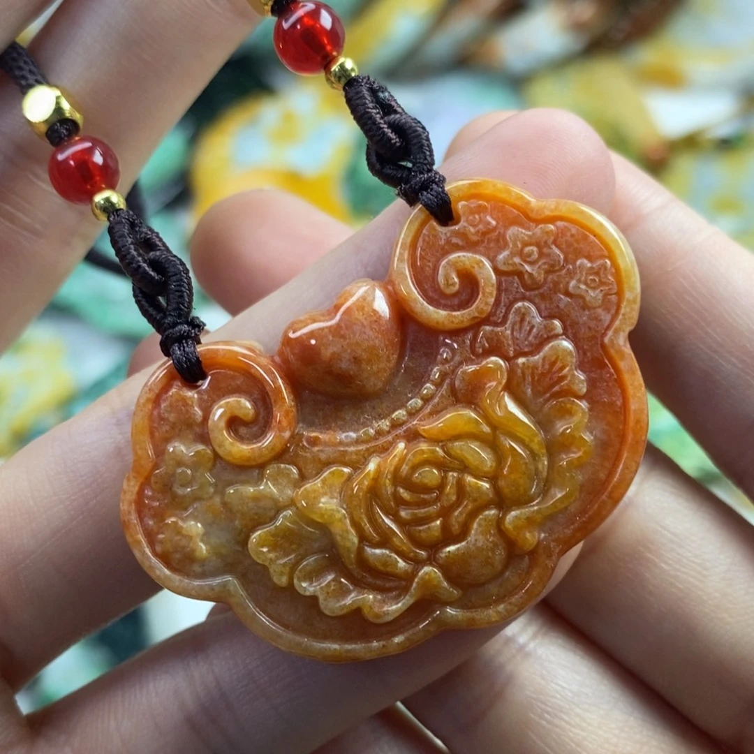 翡翠未镶嵌颈饰吊坠