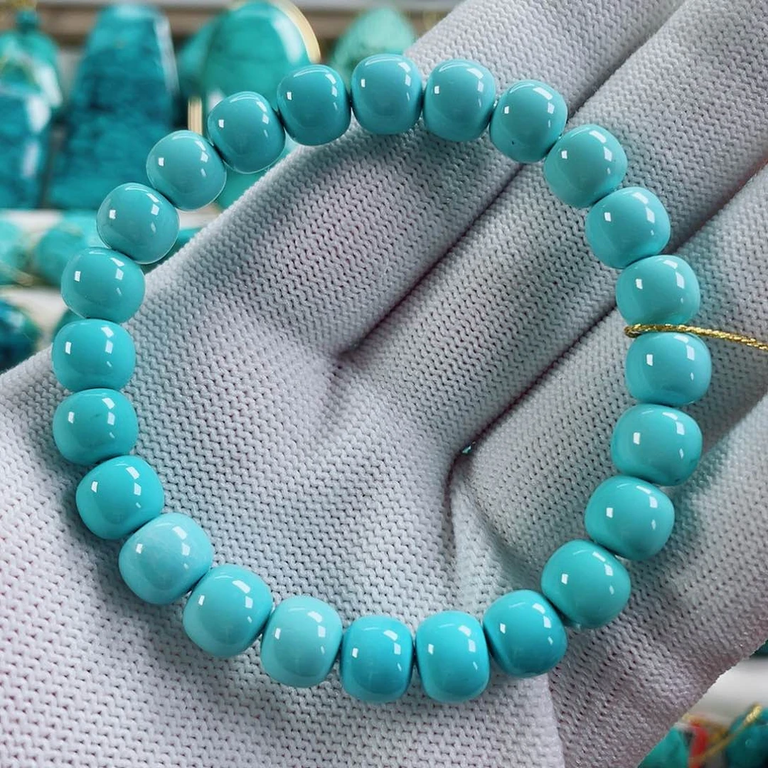 绿松石未镶嵌颈饰