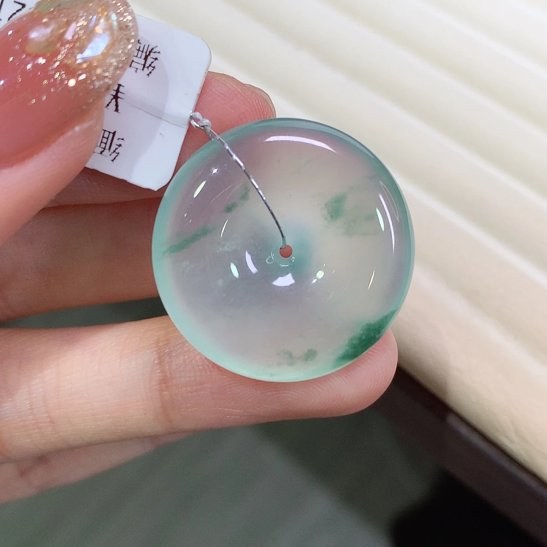 翡翠未镶嵌颈饰25.3-5.8