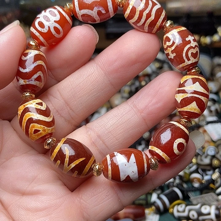 玛瑙/玉髓未镶嵌手链