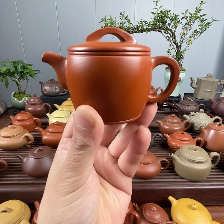 怎****茶壶紫砂朱泥汉瓦