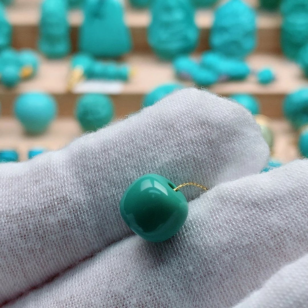 绿松石未镶嵌配饰