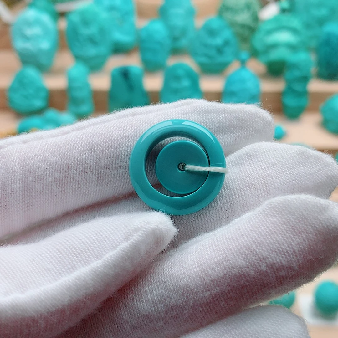 绿松石未镶嵌配饰