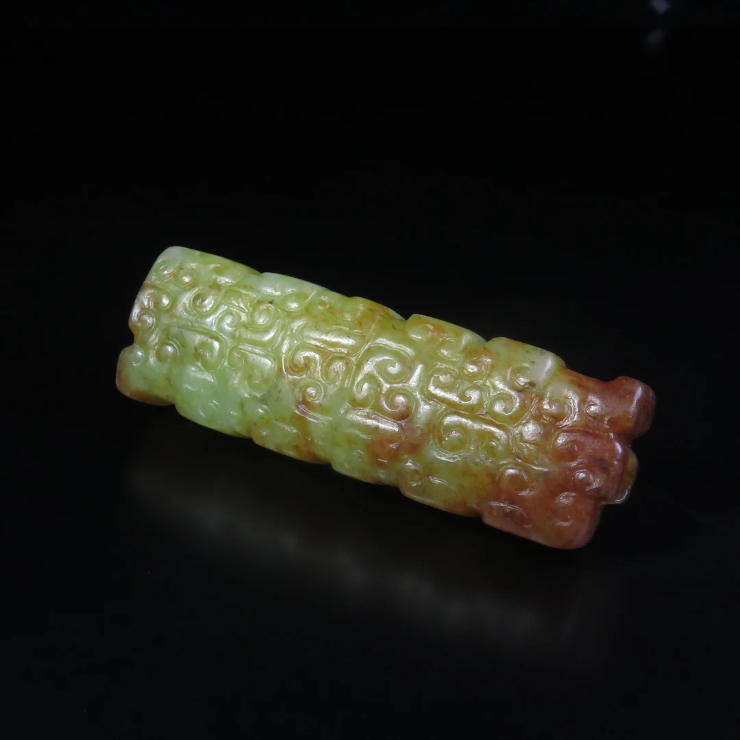 清代云纹玉勒/MZ589313/和田玉/民族文物