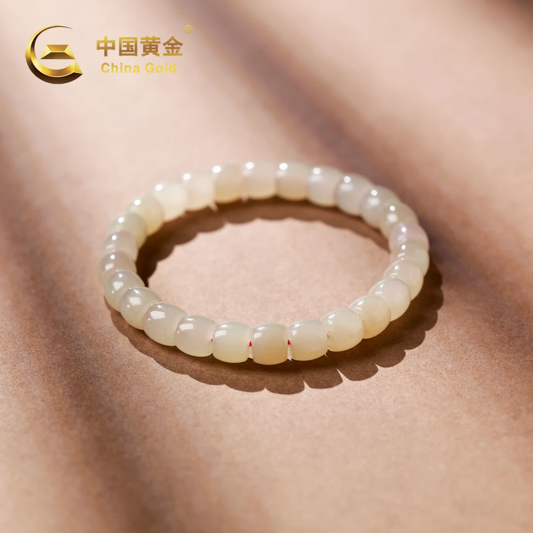 【中国黄金】芸亦 | 和田玉*手串*未镶嵌-S2782-Y