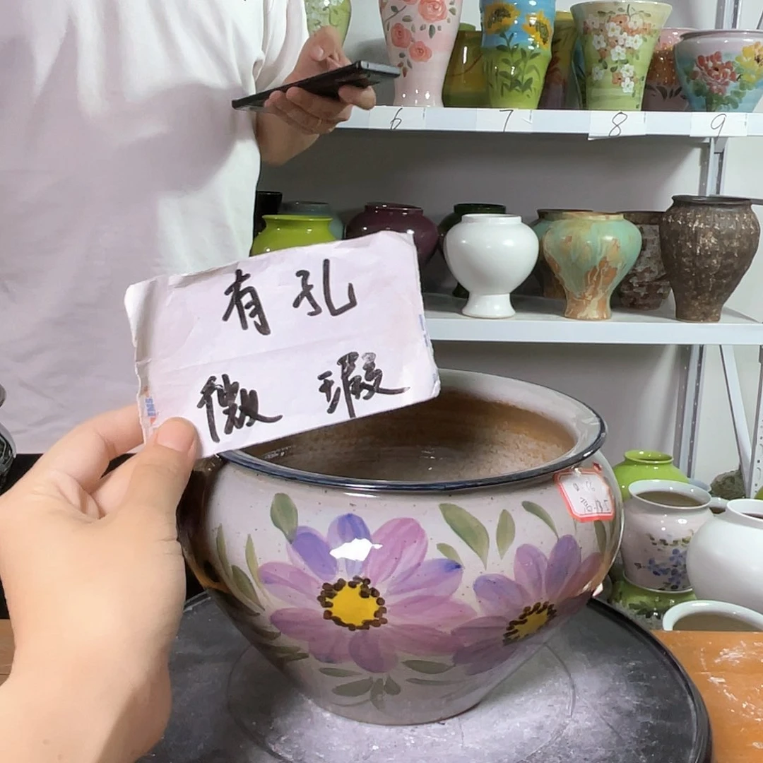 景德镇陶瓷花盆花器123