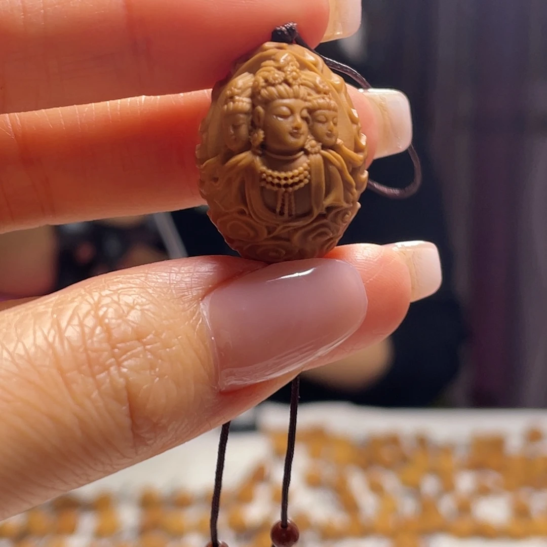 橄榄核吊坠橄榄核