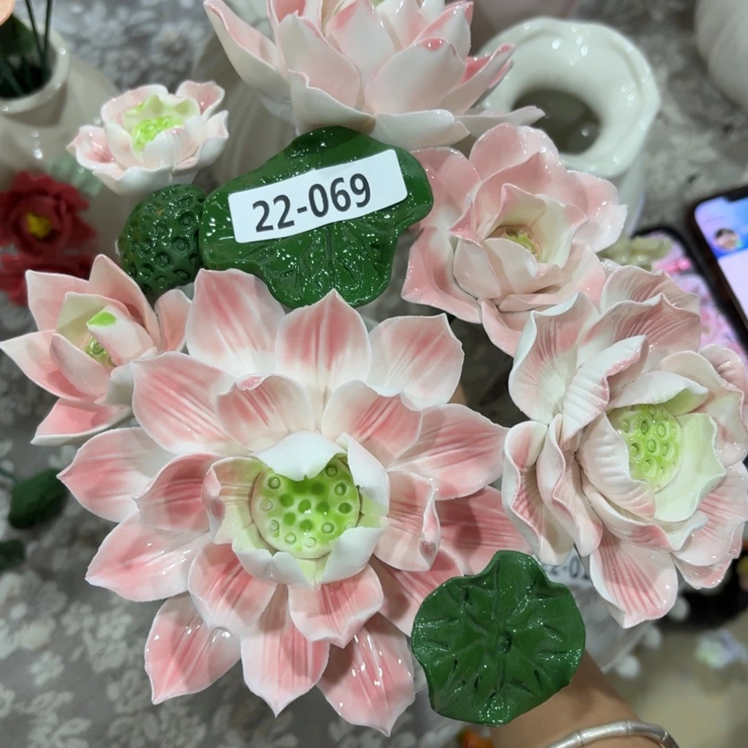 陶瓷花，20元发货，退款拉黑2269