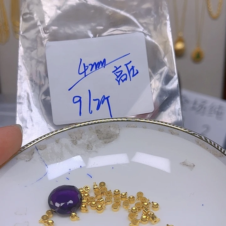 紫晶颈饰银S925镶嵌紫晶925镶嵌112