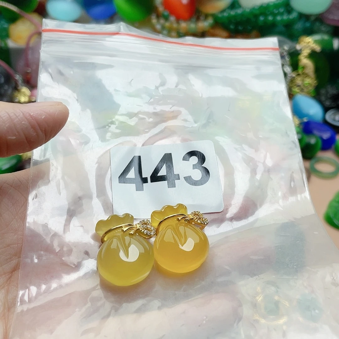 合金颈饰玛瑙/玉髓笨*娜