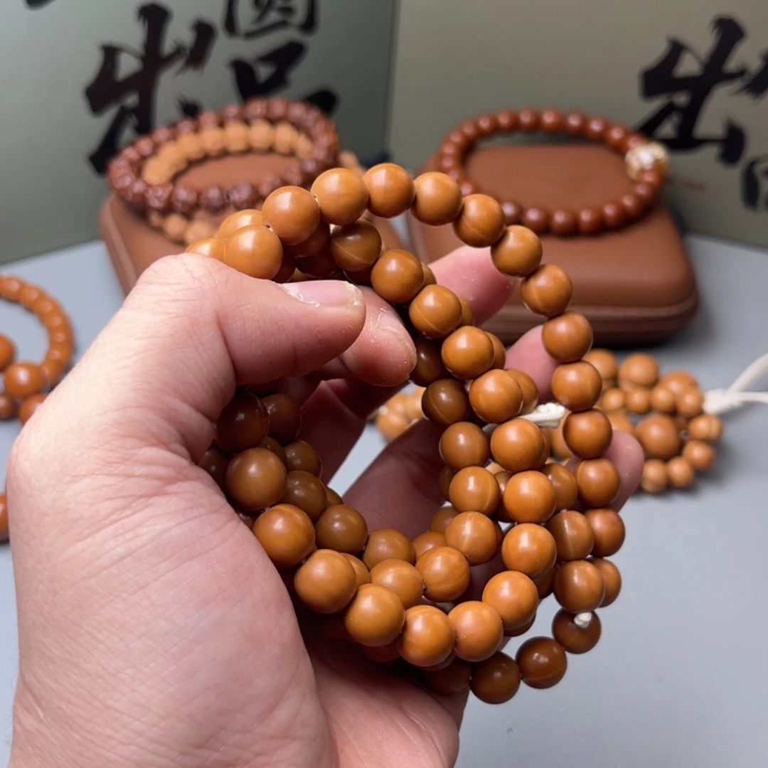 猴头核桃手串光珠脖挂