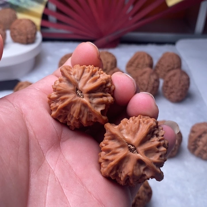 密***麻把件文玩核桃37尺天地