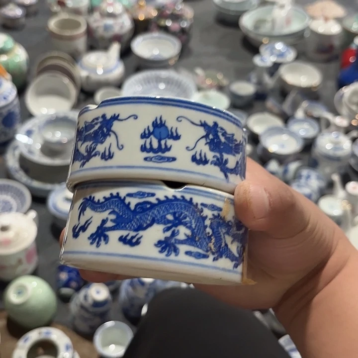 碗景德镇陶瓷厂货高温瓷