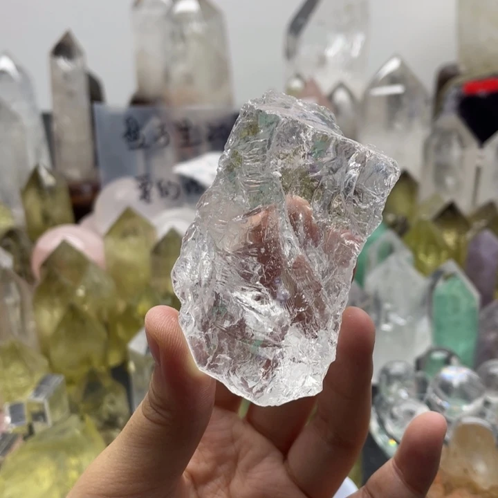 暖***°水晶珠宝半成品未镶嵌天然水晶14