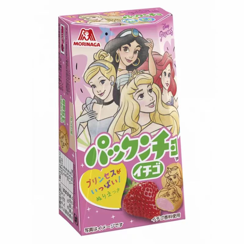 日本进口饼干草莓味巧克力饼干