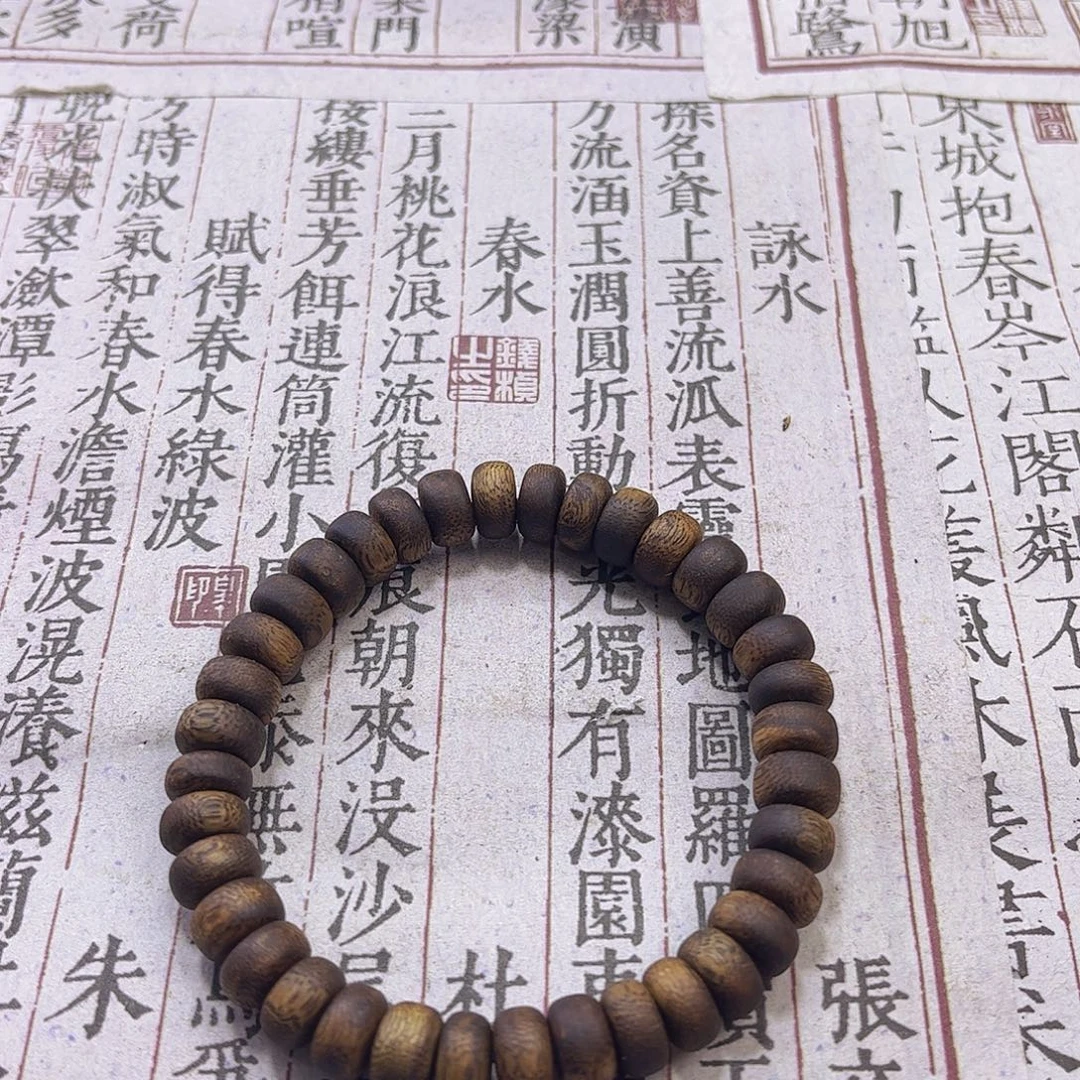 线香算盘珠卡8单圈手串