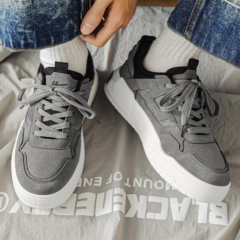 回力男鞋板鞋2025春季新款运动时尚休闲厚底增高百搭潮流面包鞋男