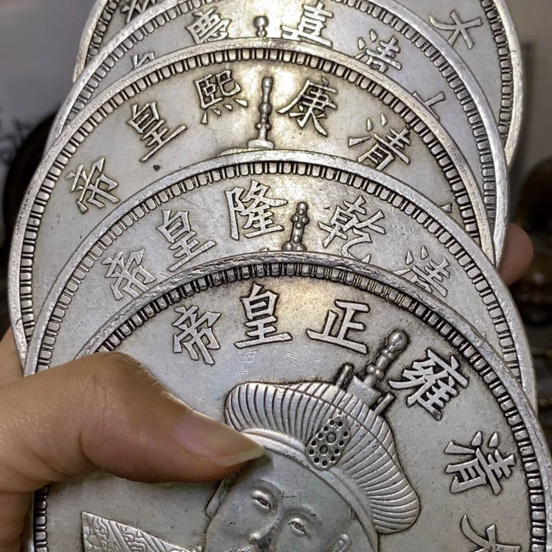 金属張*复古工艺品五帝