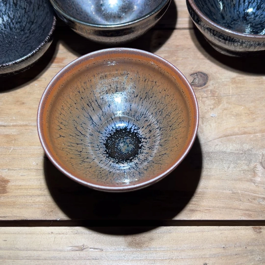 茶盏老木头柴烧精选建盏82