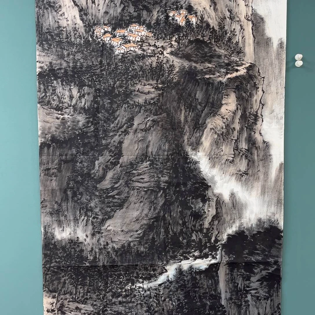国画张宇老师手绘作品