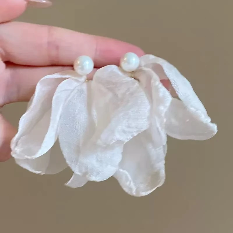 合金耳饰 甜美植物花卉耳环复古 超仙少女