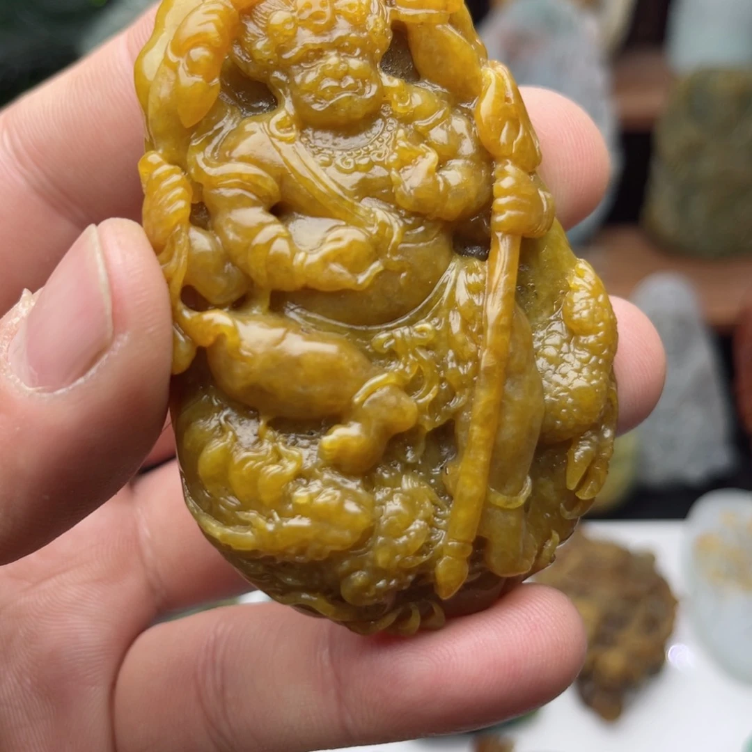 定制翡翠未镶嵌大黑天