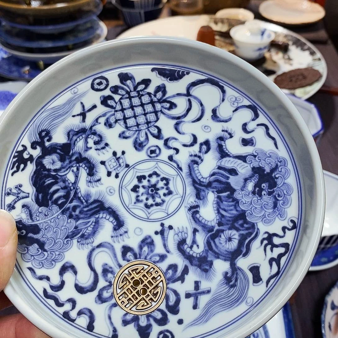 文创手改陶瓷茶道具穆*