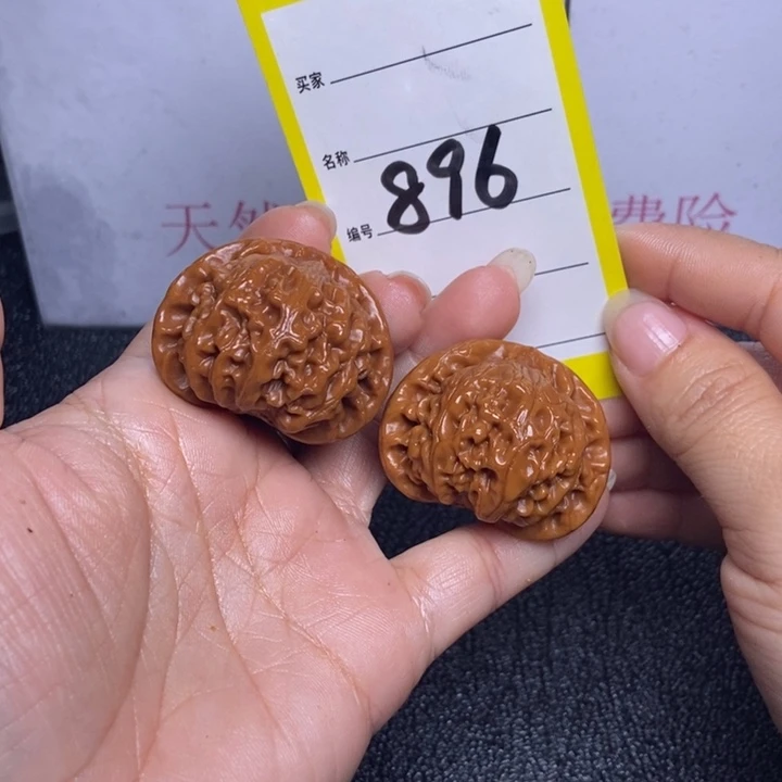 文玩核桃把件896/38宫灯练手对