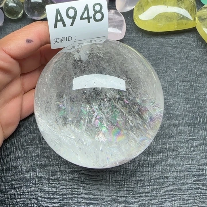 水晶水晶摆件未镶嵌心**提a 948