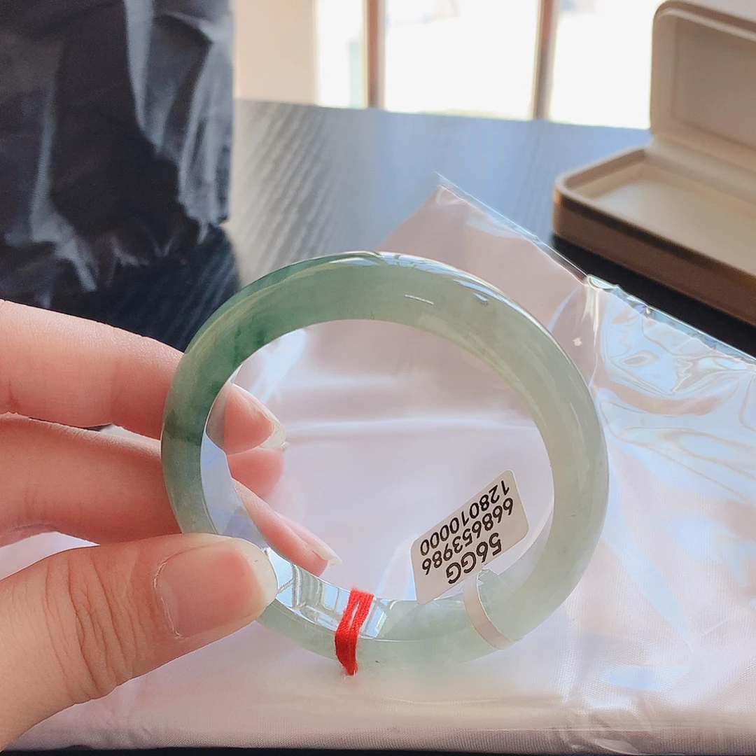 翡翠未镶嵌手镯天然缅甸翡翠A货手镯