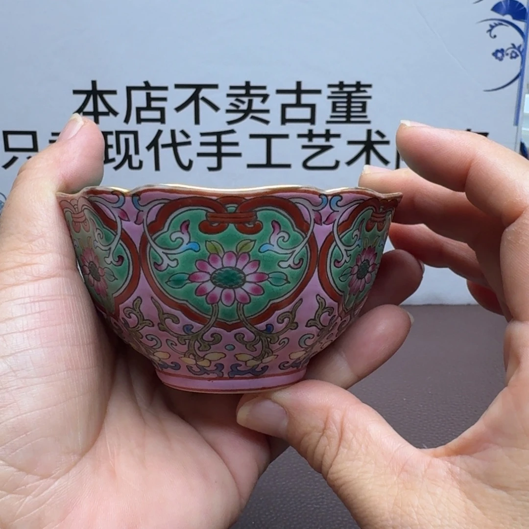 景德镇手工手绘展示