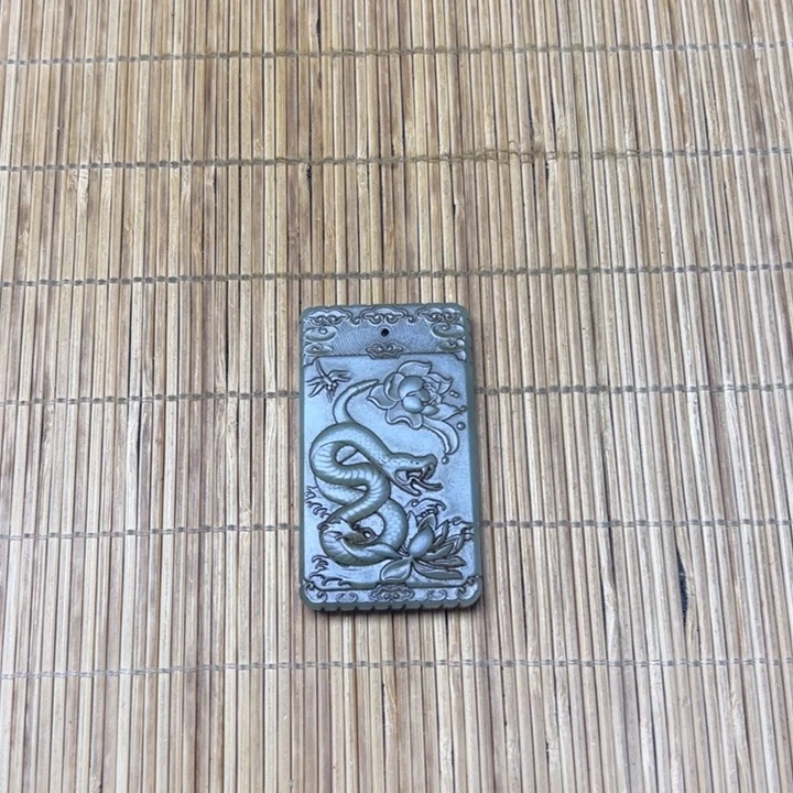 用***6和田玉未镶嵌挂件