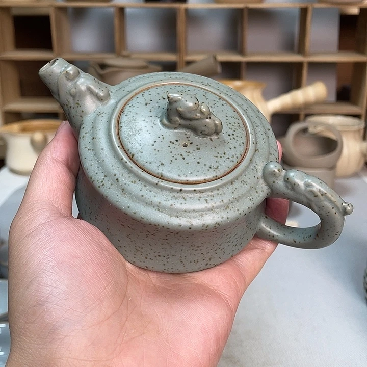 壶老段烧陶瓷茶器！