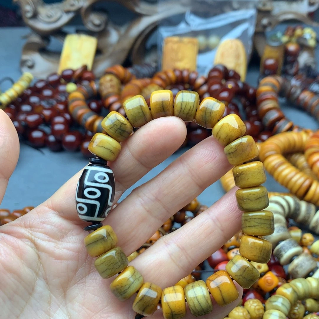 牛骨手串/手链牦牛骨手串